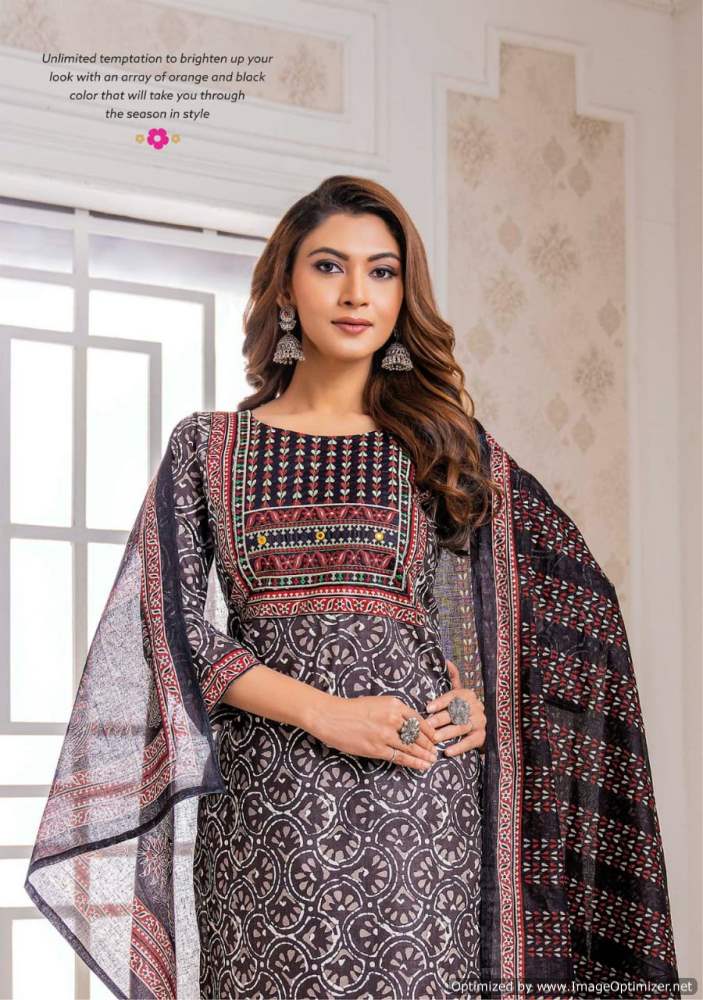 Ajarakh Vol 1 By Mayur Cotton Printed Kurti With Bottom Dupatta Wholesale Clothing Suppliers In India